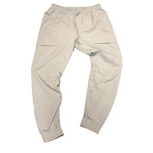 Lululemon License To Train Jogger Pants Joggers Mens Size L Light Grey 28” Flaws